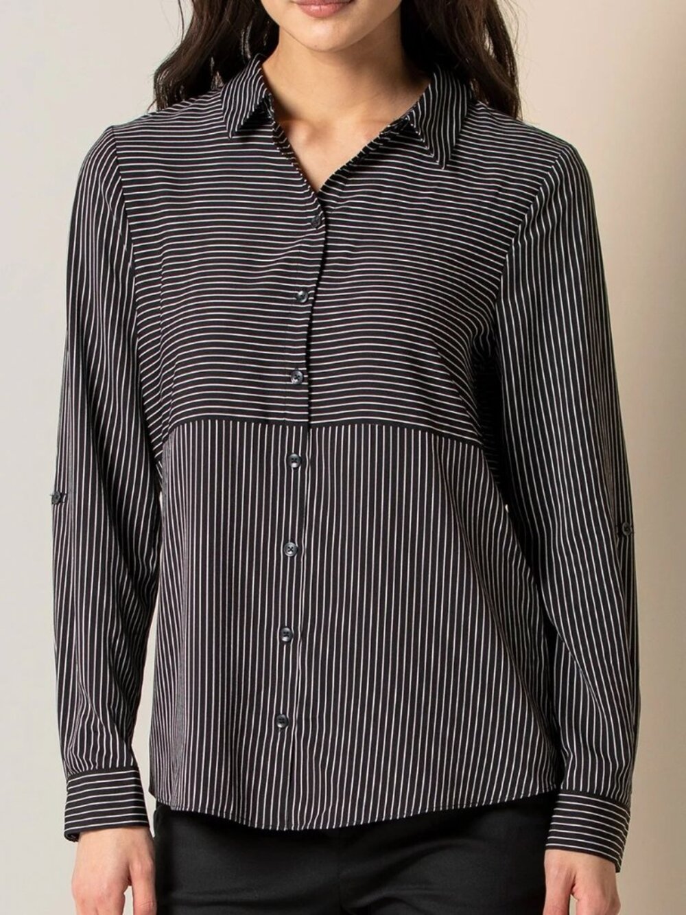 Ever New Melbourne Striped Blouse